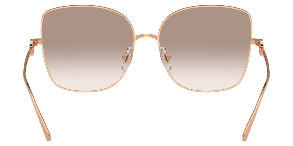 Tory Burch TY6106D 335313 60 - Rose Gold / Clear Gradient Light Brown #id:ty6106d335313_s:100115