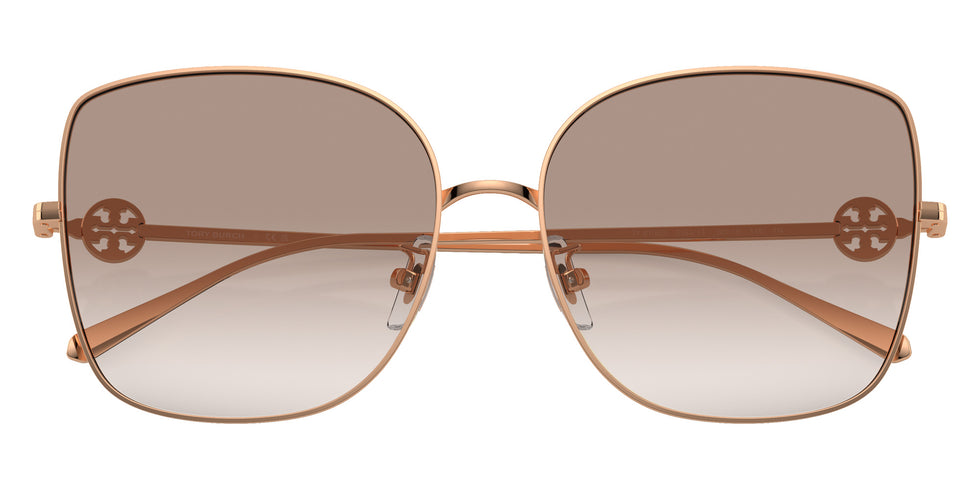 Tory Burch TY6106D 335313 60 - Rose Gold / Clear Gradient Light Brown #id:ty6106d335313_s:100120