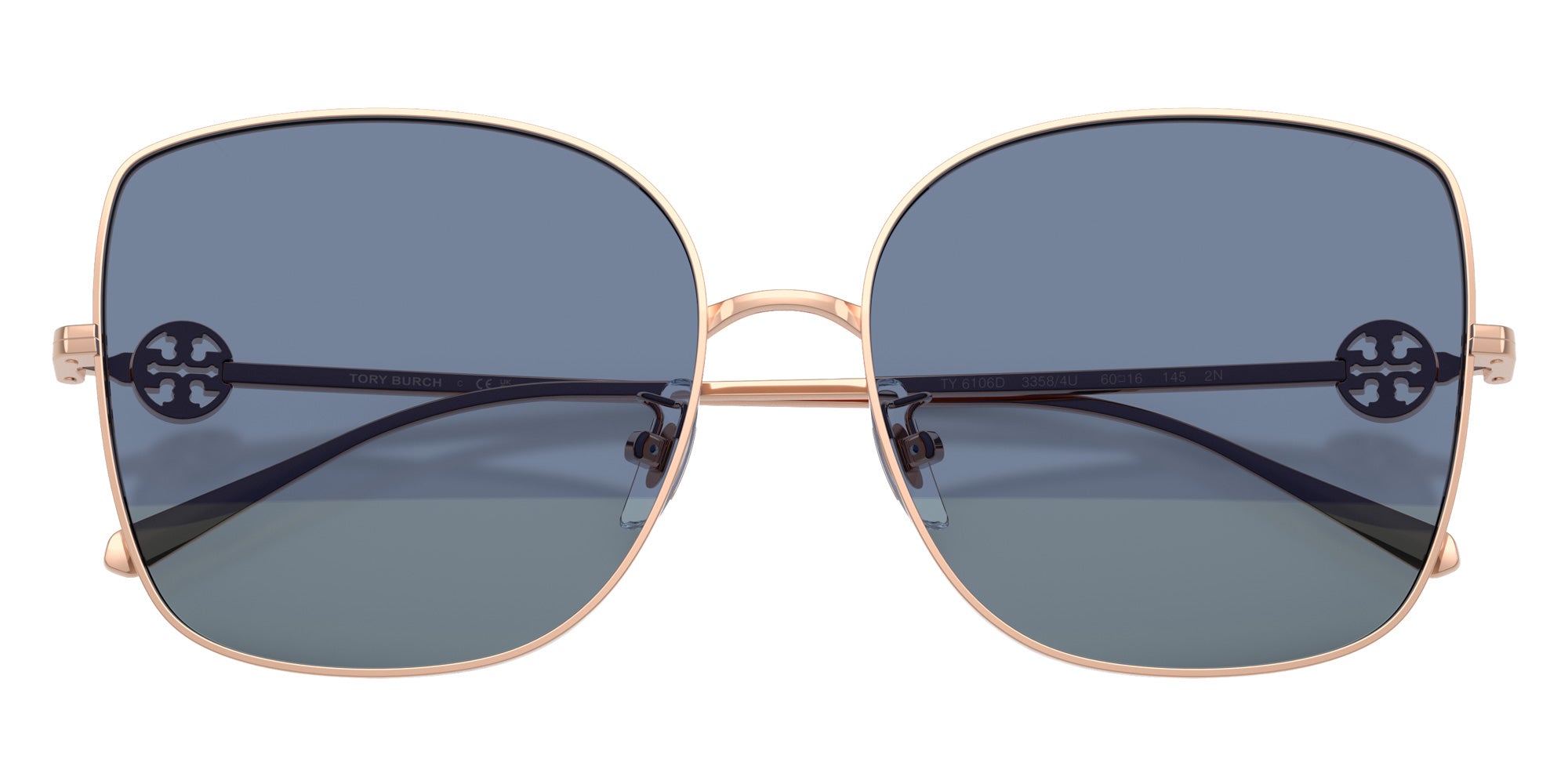 Tory Burch TY6106D 33584U 60 - Shiny Light Rose Gold #id:ty6106d33584u_s:102120