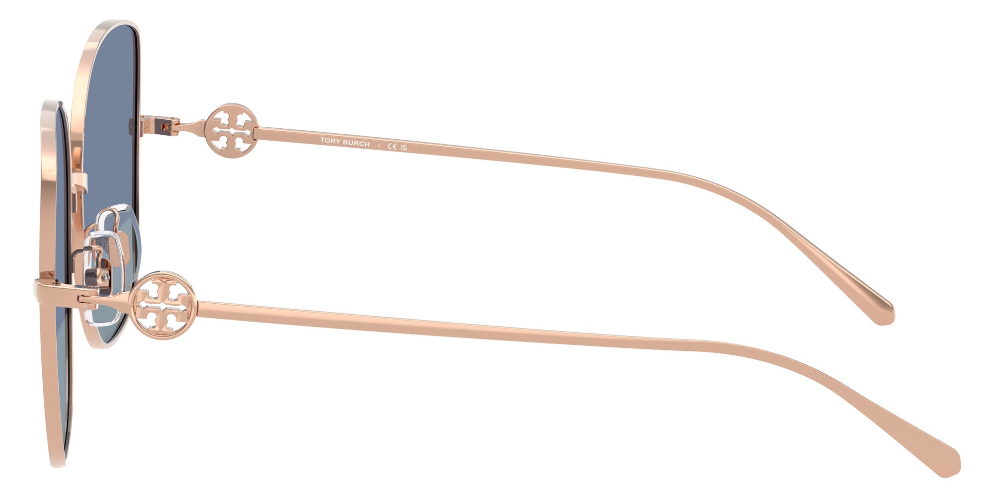 Tory Burch TY6106D 33584U 60 - Shiny Light Rose Gold #id:ty6106d33584u_s:102110