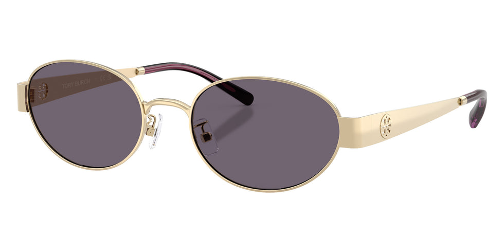 Tory Burch TY6116 33461A 54 - Shiny Light Gold / Purple #id:ty611633461a_s:100105