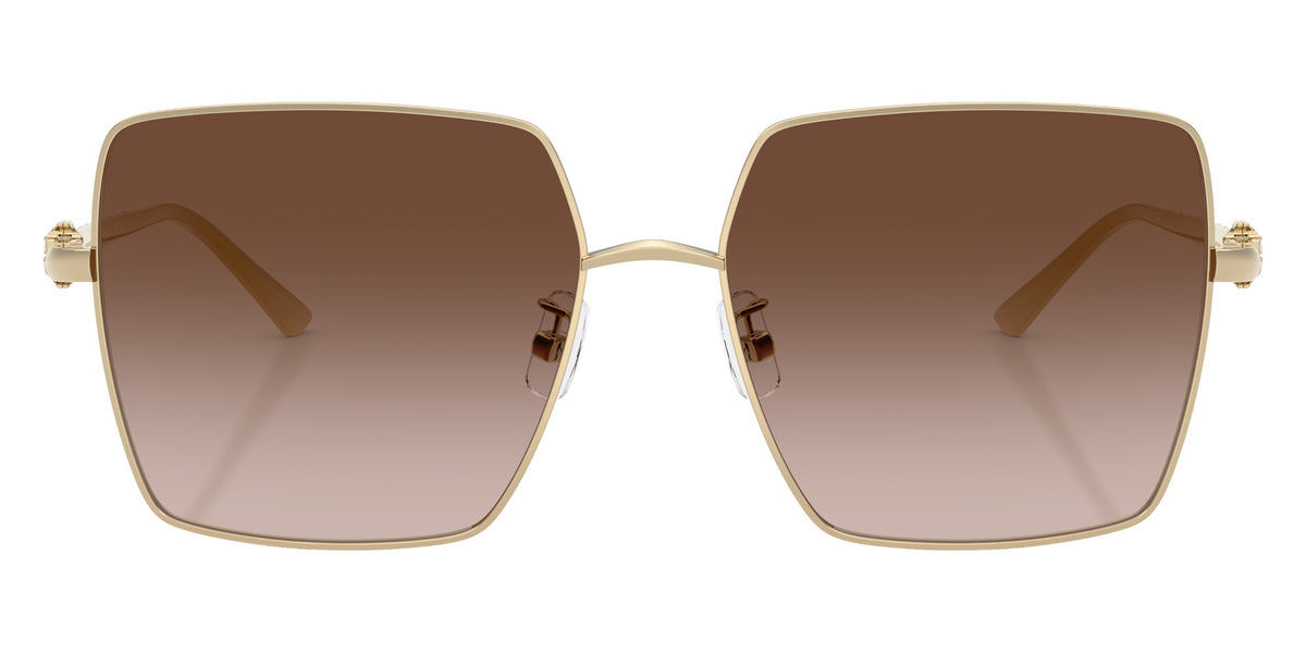 Tory Burch TY6120 334613 57 - Shiny Light Gold / Brown Gradient #id:ty6120334613_s:102100