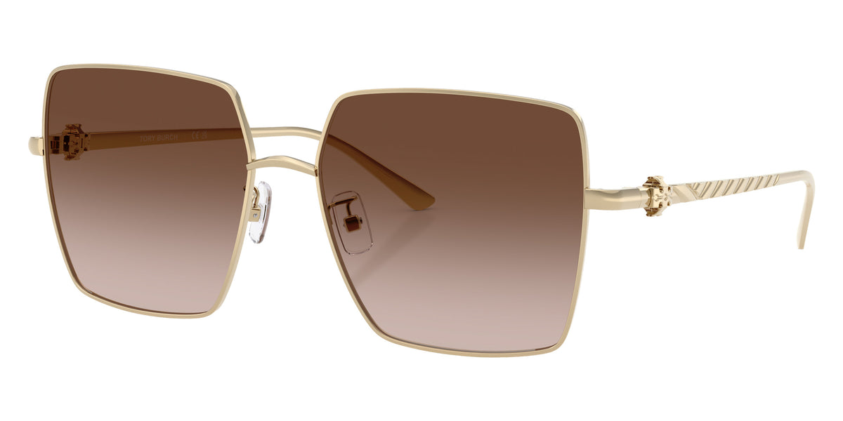 Tory Burch TY6120 334613 57 - Shiny Light Gold / Brown Gradient #id:ty6120334613_s:102105