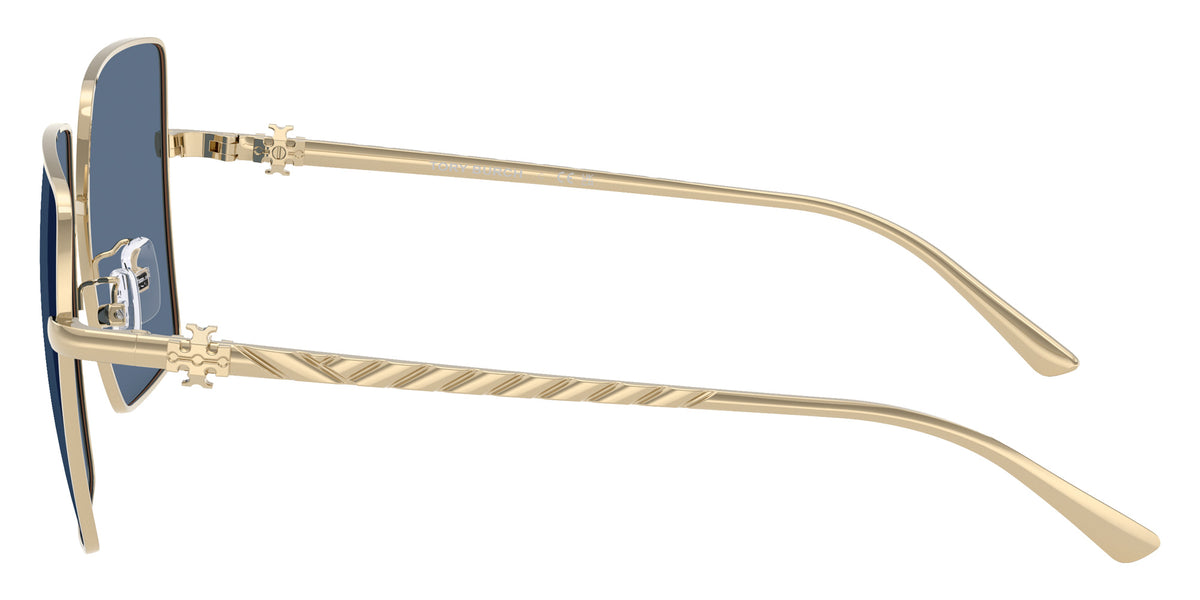 Tory Burch TY6120 334680 57 - Shiny Light Gold / Solid Blue #id:ty6120334680_s:104110