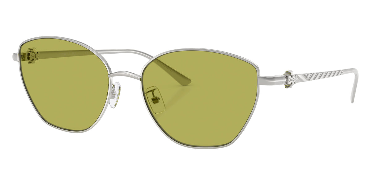 Tory Burch TY6121 3274/2 57 - Silver / Green #id:ty612132742_s:100105