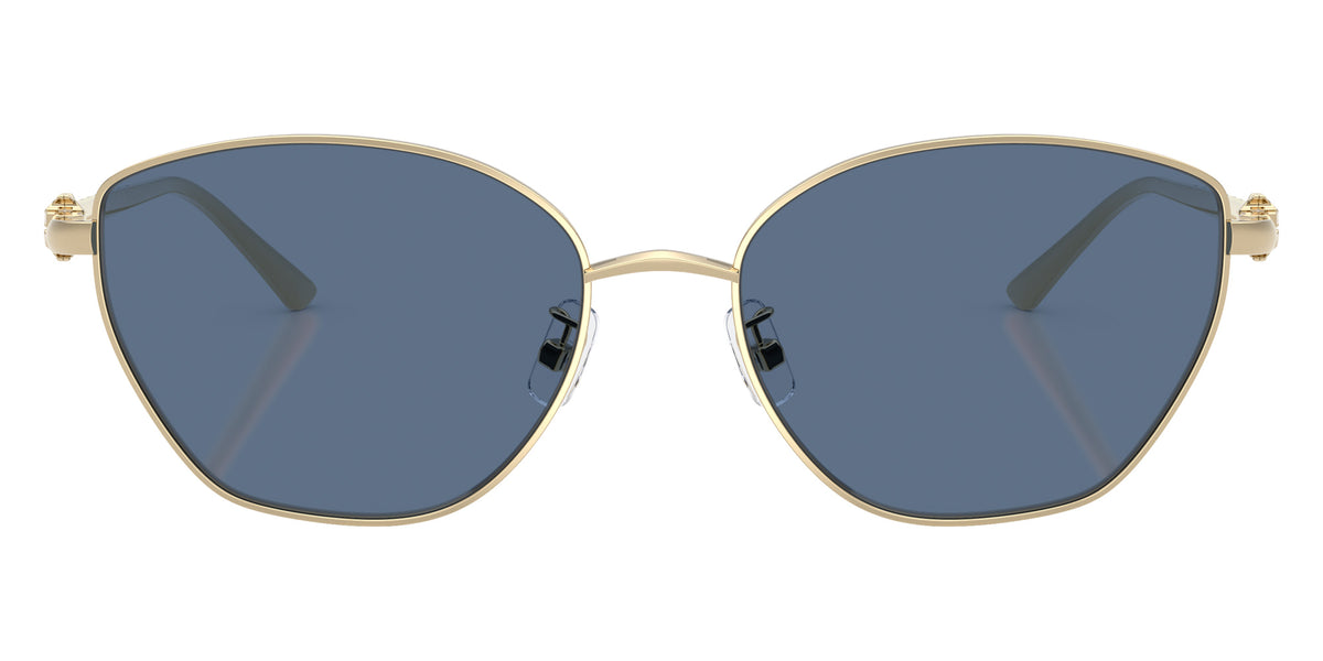 Tory Burch TY6121 334680 57 - Shiny Light Gold / Solid Blue #id:ty6121334680_s:104100