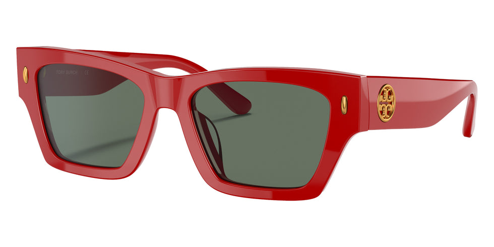 Tory Burch TY7169U 18933H 52 - Tory Red / Solid Dark Green #id:ty7169u18933h_s:100105