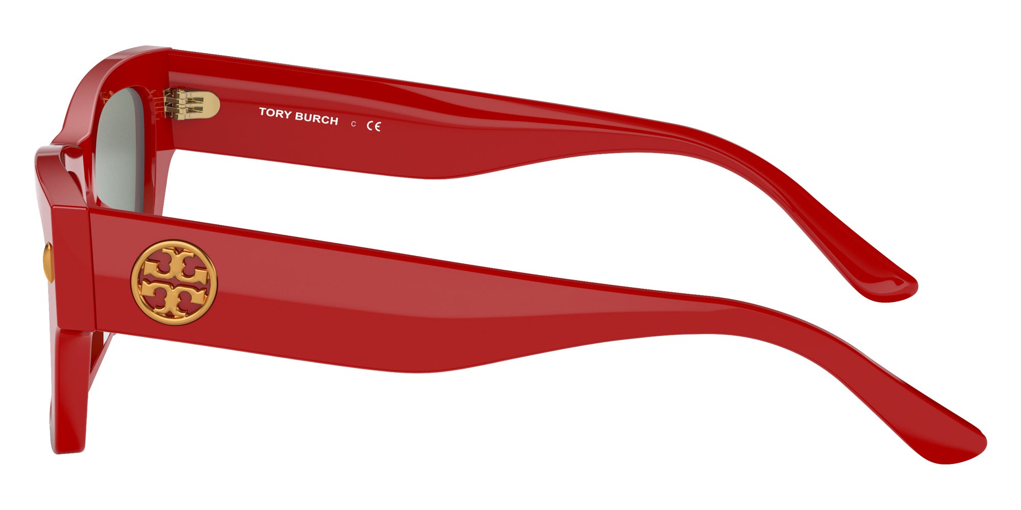 Tory Burch TY7169U 18933H 52 - Tory Red / Solid Dark Green #id:ty7169u18933h_s:100110