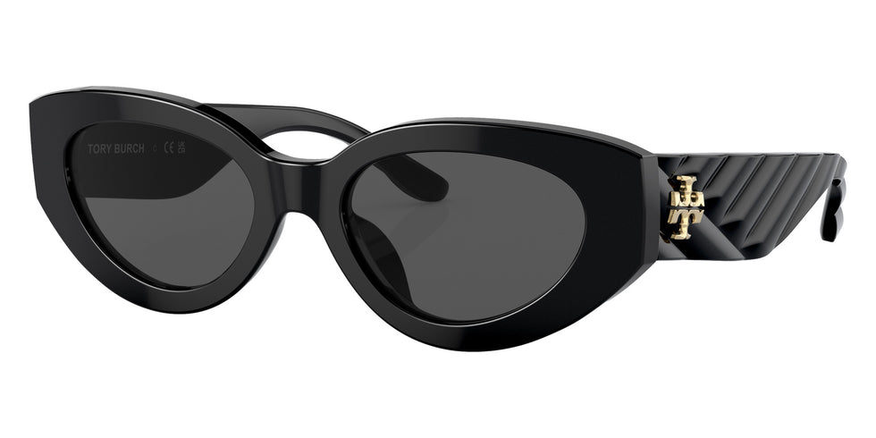 Tory Burch TY7178U 170987 51 - Black / Solid Gray #id:ty7178u170987_s:100105