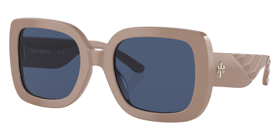 Tory Burch TY7179U 191580 54 - Sand / Solid Navy #id:ty7179u191580_s:102105