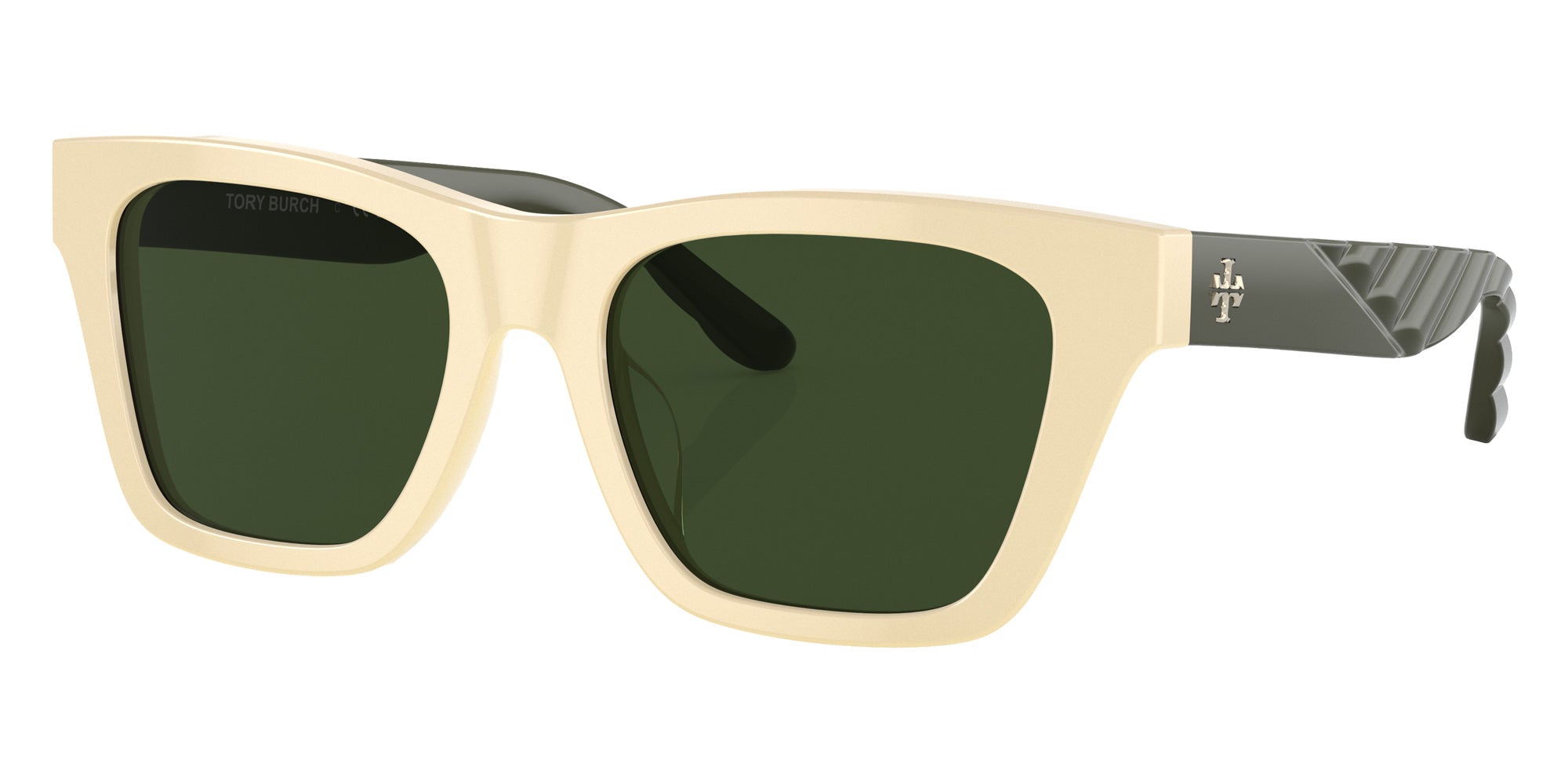 Tory Burch TY7181U 190671 52 - Solid Ivory / Solid Dark Green #id:ty7181u190671_s:100105