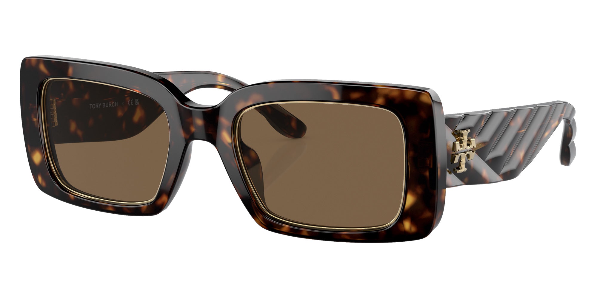 Tory Burch TY7188U 172873 51 - Dark Tortoise / Dark Brown #id:ty7188u172873_s:100105