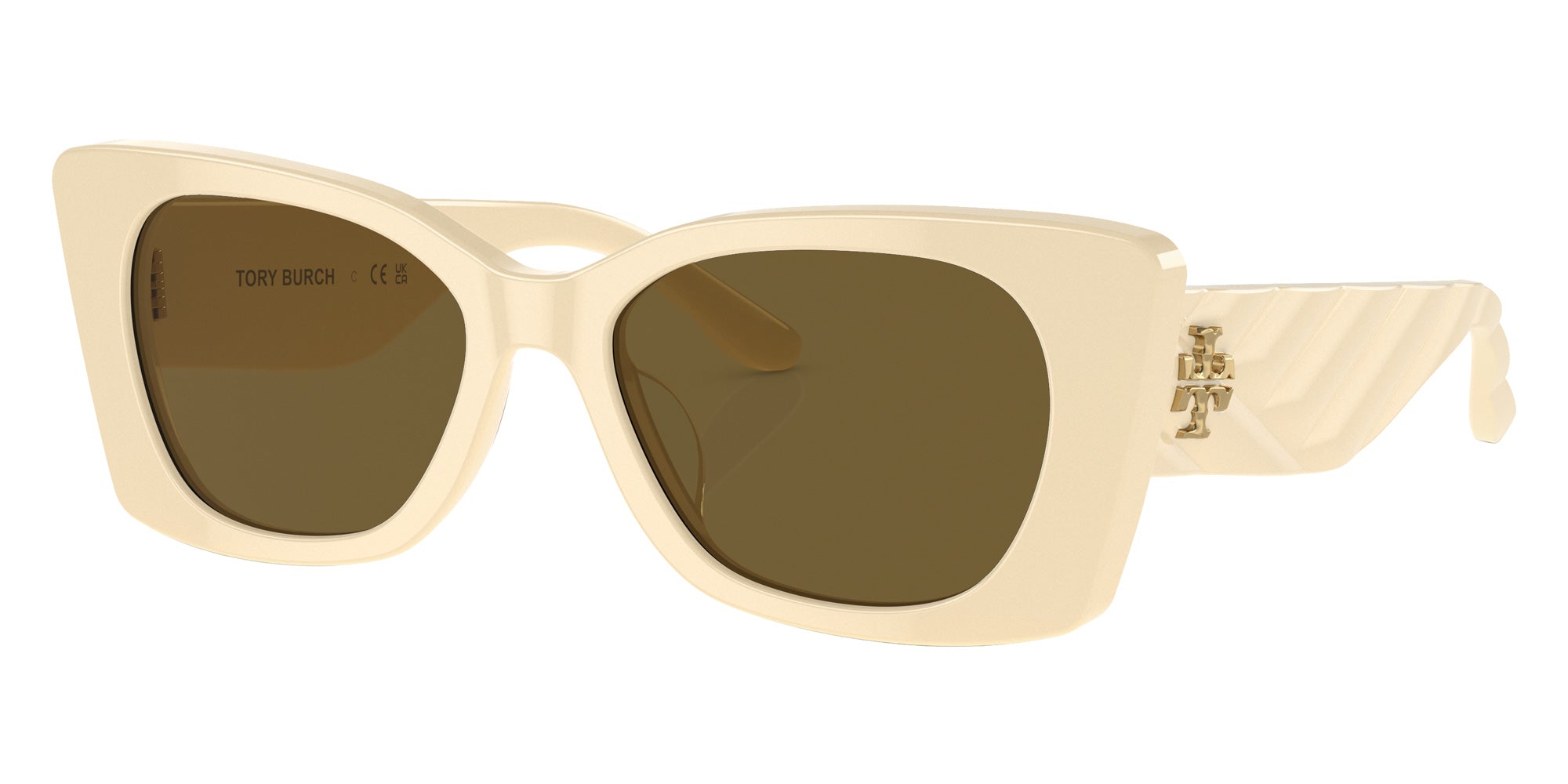 Tory Burch TY7189U 190680 52 - Ivory / Dark Brown #id:ty7189u190680_s:100105