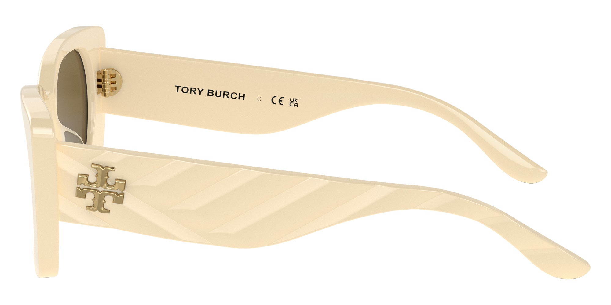 Tory Burch TY7189U 190680 52 - Ivory / Dark Brown #id:ty7189u190680_s:100110
