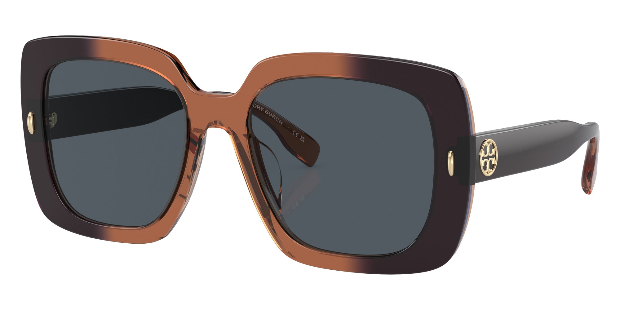 Tory Burch TY7193U 194587 56 - Gradient Navy / Dark Gray #id:ty7193u194587_s:100105