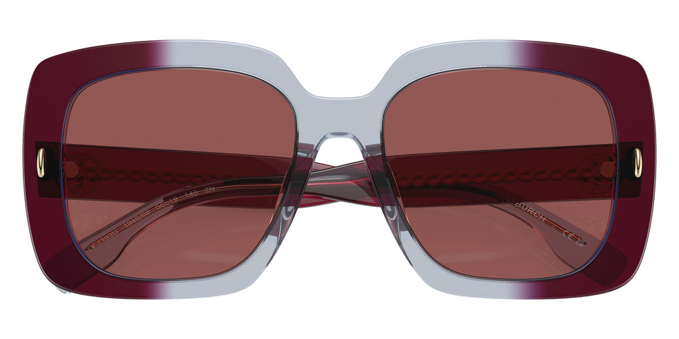 Tory Burch TY7193U 194669 56 - Gradient Burgundy / Dark Violet #id:ty7193u194669_s:102120