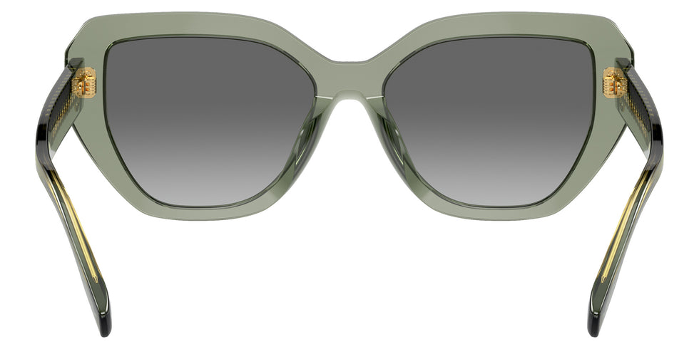 Tory Burch TY7194U 194111 55 - Transparent Sage / Light Gray Gradient Dark Gray #id:ty7194u194111_s:102115