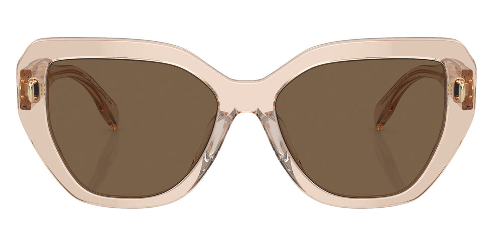 Tory Burch TY7194U 19541A 55 - Brown / Solid Dark Brown #id:ty7194u19541a_s:106100
