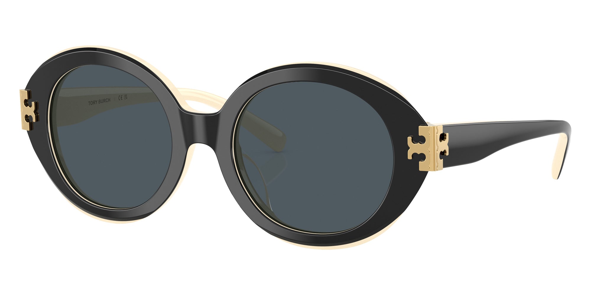 Tory Burch TY7210U 198887 52 - Black/Ivory / Gray #id:ty7210u198887_s:100105