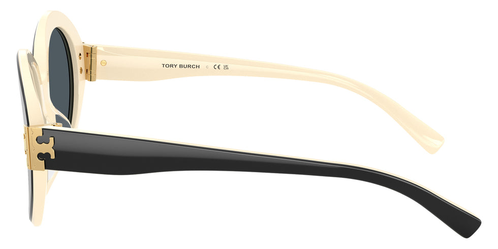 Tory Burch TY7210U 198887 52 - Black/Ivory / Gray #id:ty7210u198887_s:100110