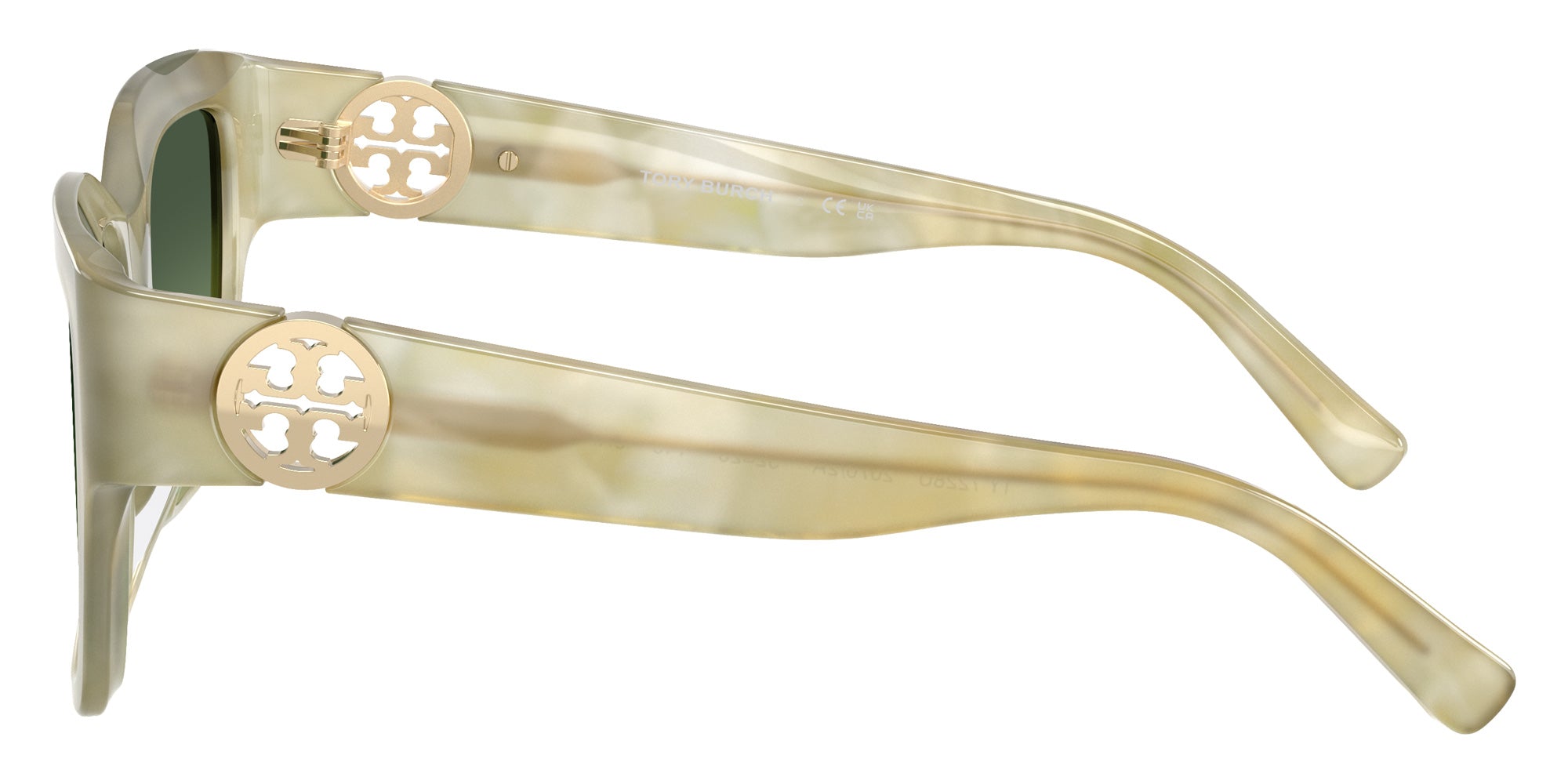 Tory Burch TY7228U 20702A 52 - Green Marble #id:ty7228u20702a_s:108110