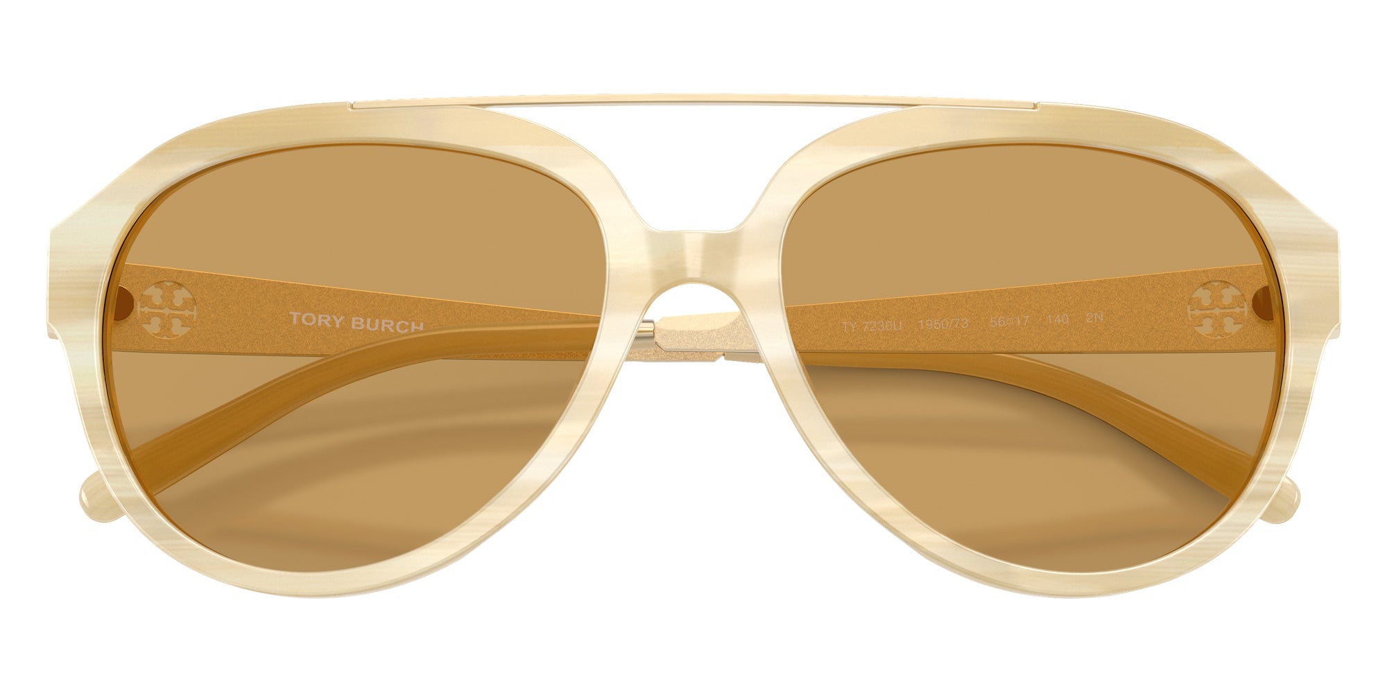Tory Burch TY7230U 195073 56 - Ivory Horn #id:ty7230u195073_s:100120