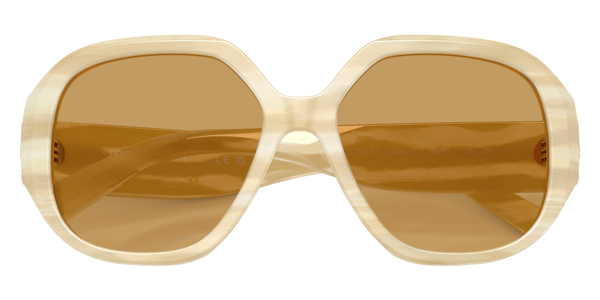 Tory Burch TY7237U 195073 56 - Ivory Horn / Ochre #id:ty7237u195073_s:102120