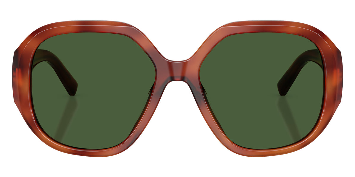 Tory Burch TY7237U 208371 56 - Soft Amber Tortoise / Solid Green #id:ty7237u208371_s:104100