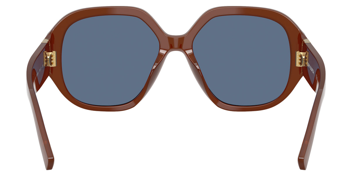 Tory Burch TY7237U 208880 56 - Dark Milky Brown / Solid Blue #id:ty7237u208880_s:108115