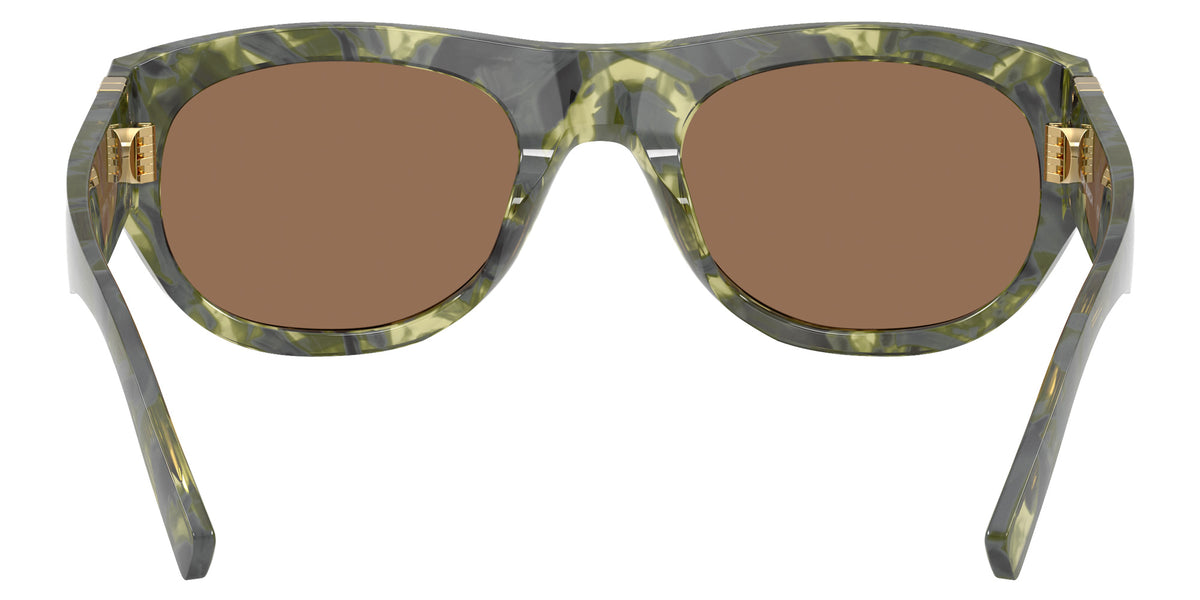 Tory Burch TY7238U 208973 54 - Green Marbled / Solid Brown #id:ty7238u208973_s:108115