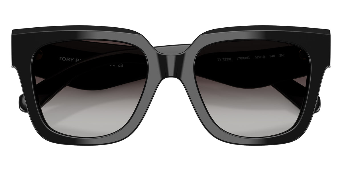 Tory Burch TY7239U 17098G 52 - Black / Dark Gray Gradient #id:ty7239u17098g_s:100120