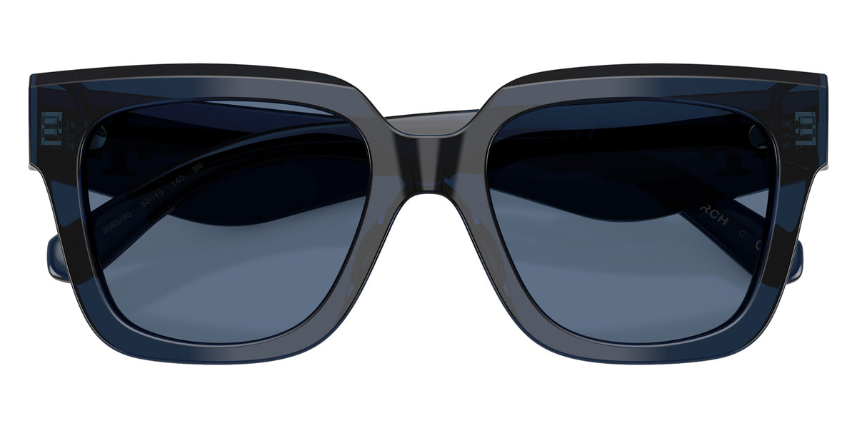 Tory Burch TY7239U 206580 52 - Transparent Navy / Solid Dark Blue #id:ty7239u206580_s:104120
