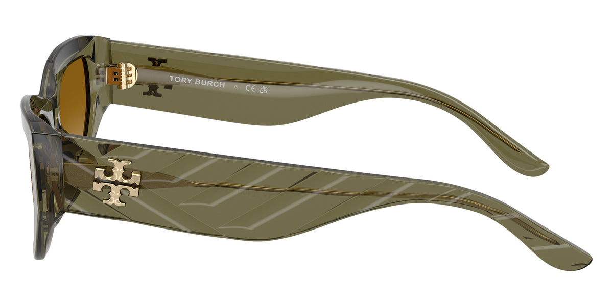 Tory Burch TY7240U 20853B 55 - Transparent Olive / Yellow Gradient Light Brown #id:ty7240u20853b_s:106110