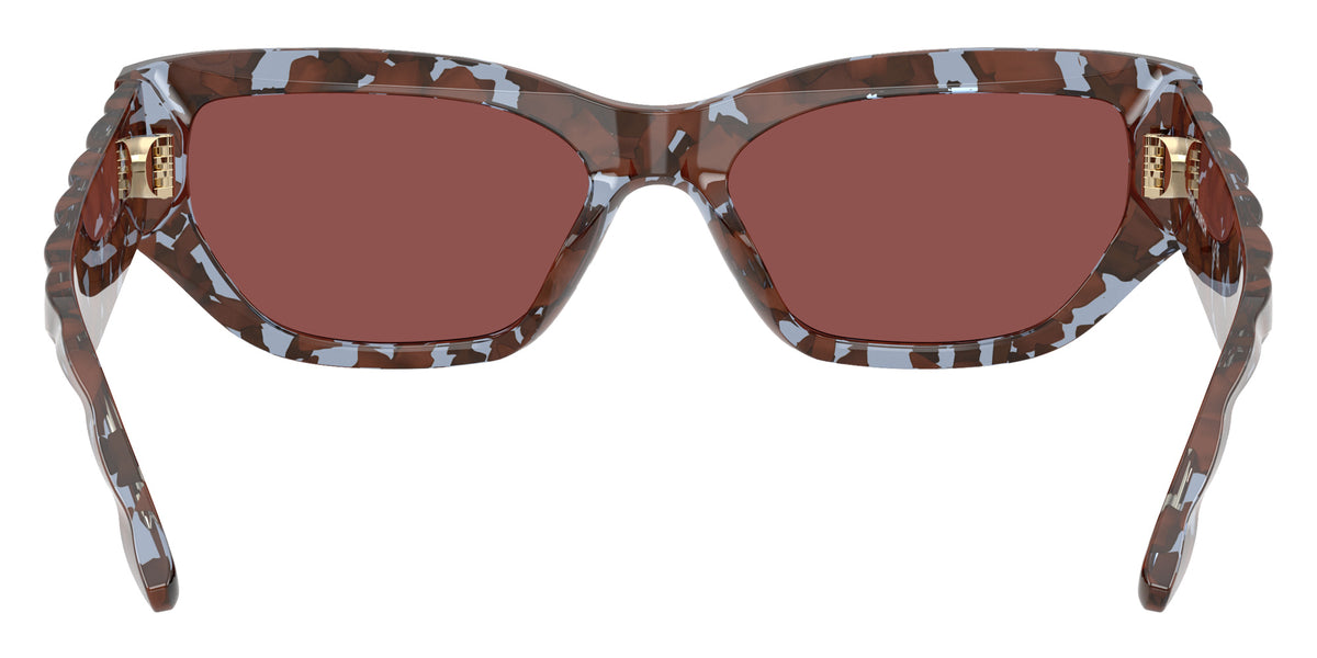 Tory Burch TY7240U 209175 55 - Blue/Brown Custom Spotted / Solid Burgundy #id:ty7240u209175_s:108115