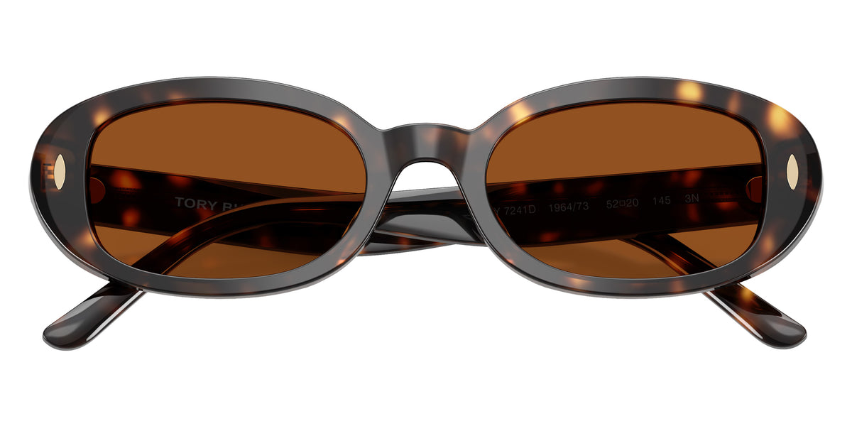 Tory Burch TY7241D 196473 52 - Dark Tortoise / Dark Red Brown #id:ty7241d196473_s:104120