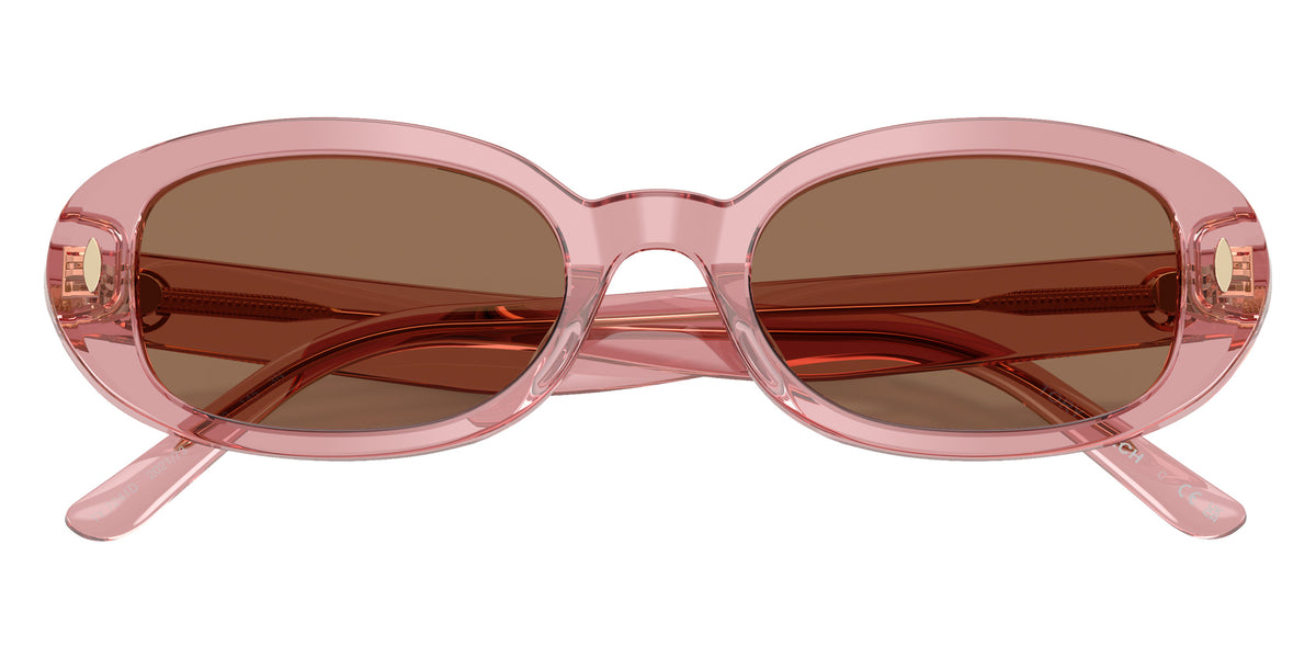 Tory Burch TY7241D 202173 52 - Transparent Light Pink / Solid Brown #id:ty7241d202173_s:106120