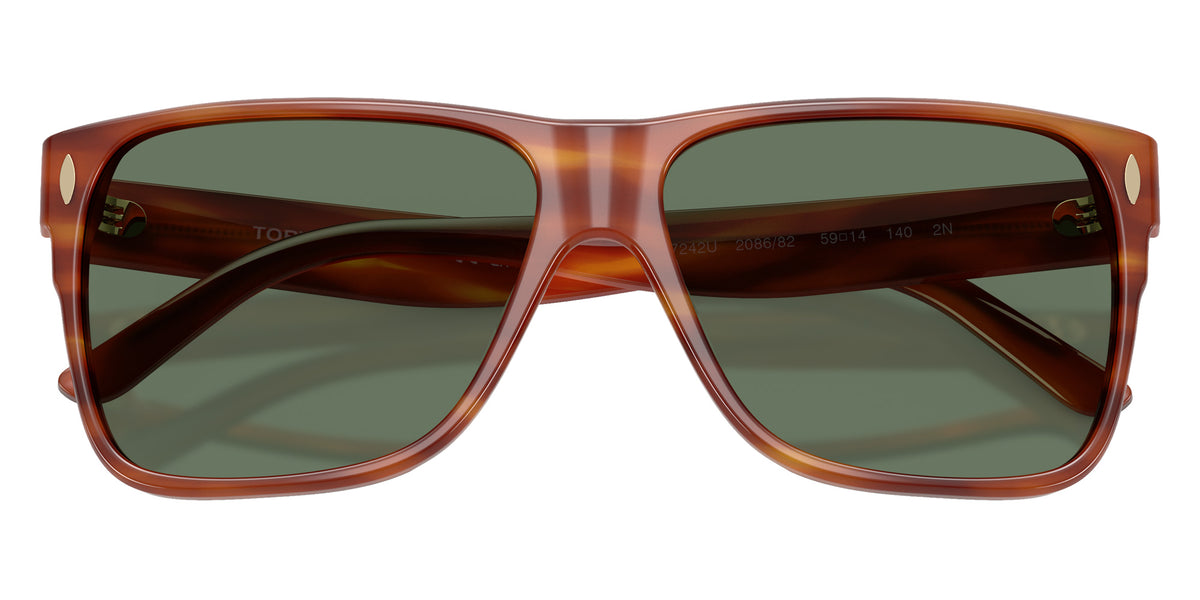 Tory Burch TY7242U 208682 59 - Striated Amber Brown / Dark Green #id:ty7242u208682_s:104120