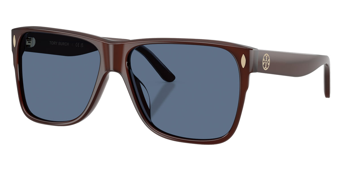 Tory Burch TY7242U 208880 59 - Dark Brown / Solid Blue #id:ty7242u208880_s:108105