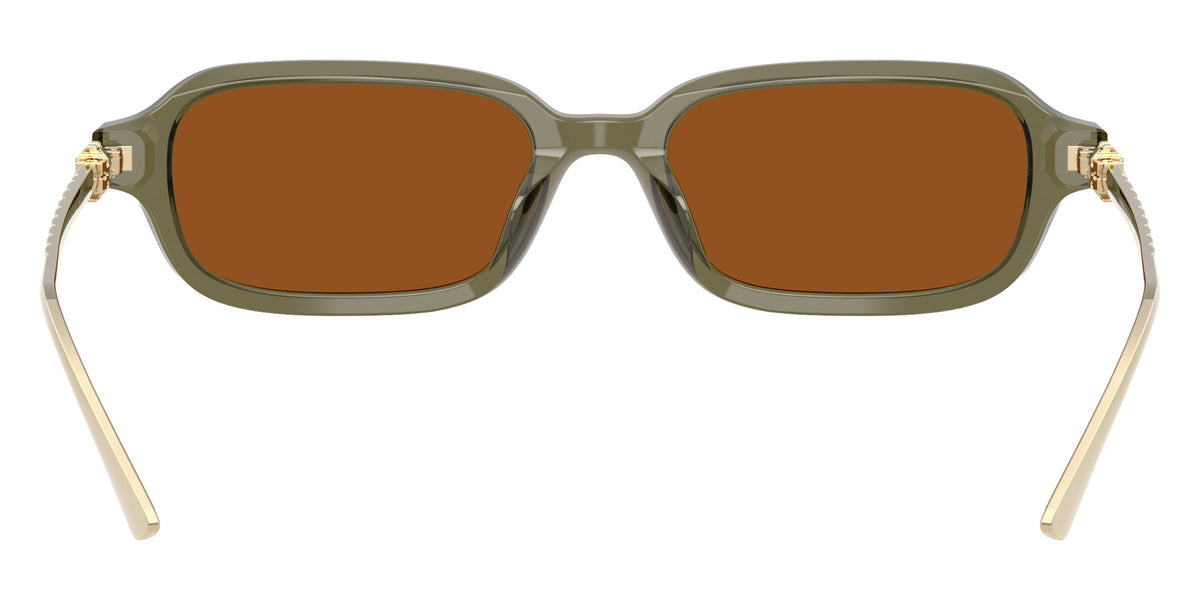Tory Burch TY7243U 208573 53 - Transparent Olive / Solid Brown #id:ty7243u208573_s:104115