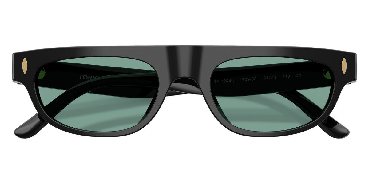 Tory Burch TY7244U 170982 51 - Black / Dark Green #id:ty7244u170982_s:100120