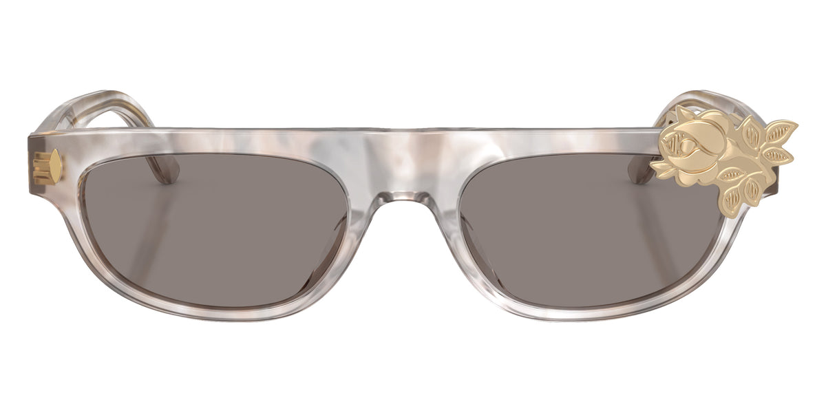 Tory Burch TY7244U 208487 51 - Spotted Transparent Gray / Gray #id:ty7244u208487_s:102100