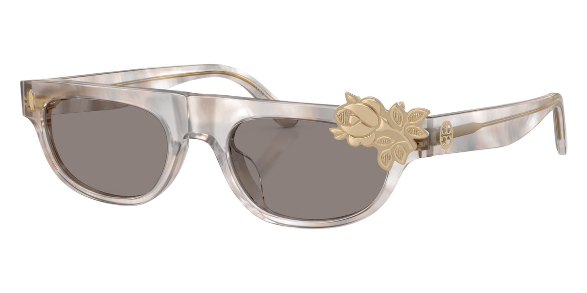 Tory Burch TY7244U 208487 51 - Spotted Transparent Gray / Gray #id:ty7244u208487_s:102105