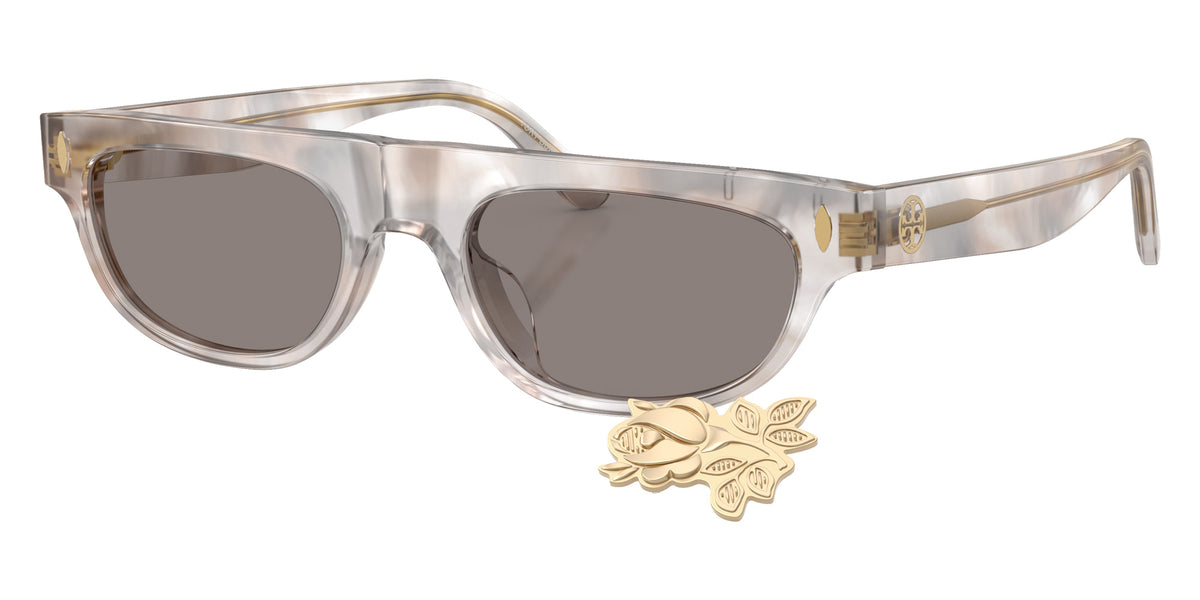 Tory Burch TY7244U 208487 51 - Spotted Transparent Gray / Gray #id:ty7244u208487_s:102120