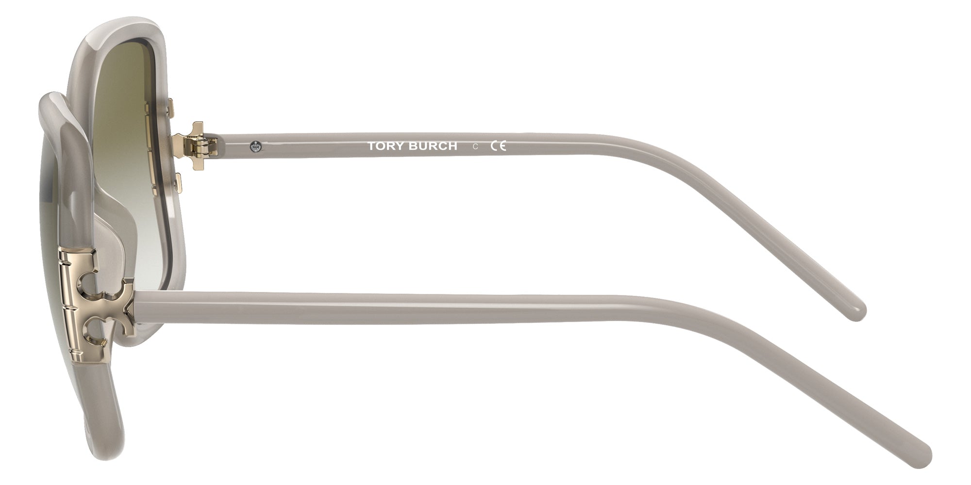 Tory Burch TY9063U 11458E 56 - Milky Ivory / Olive Gradient #id:ty9063u11458e_s:100110