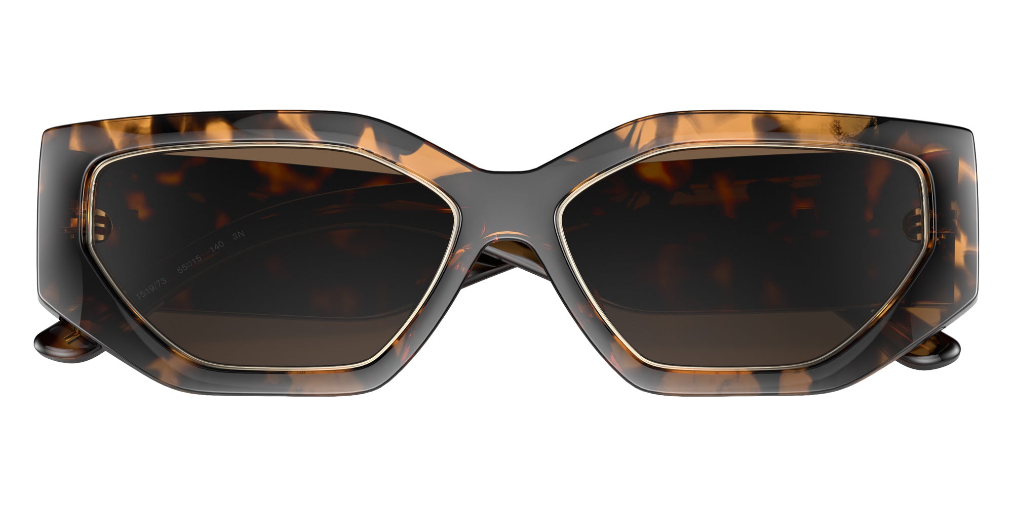 Tory Burch TY9070U 151973 55 - Dark Tortoise / Brown Solid #id:ty9070u151973_s:100120