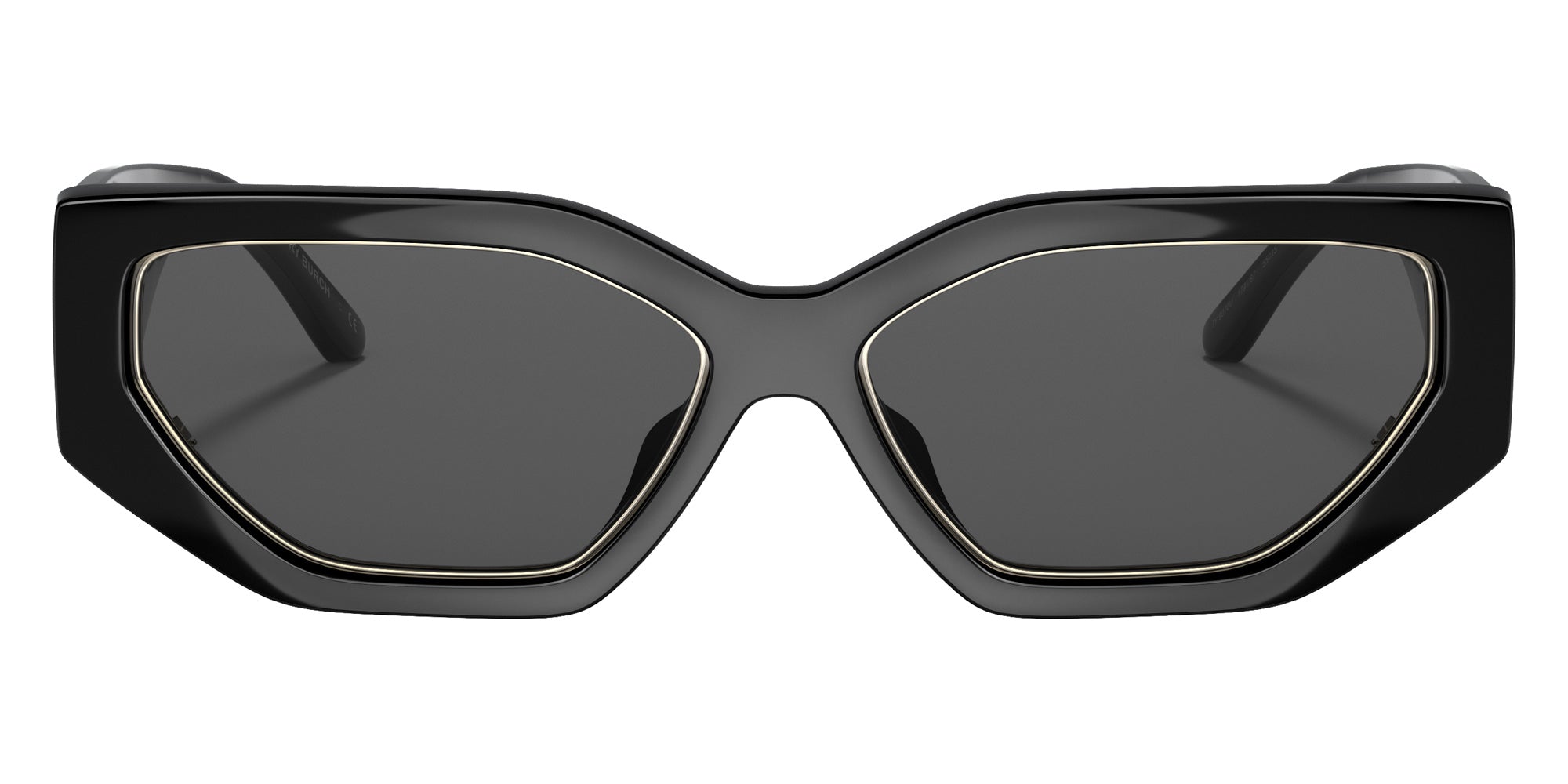 Tory Burch TY9070U 179187 55 - Black / Gray Solid #id:ty9070u179187_s:100100