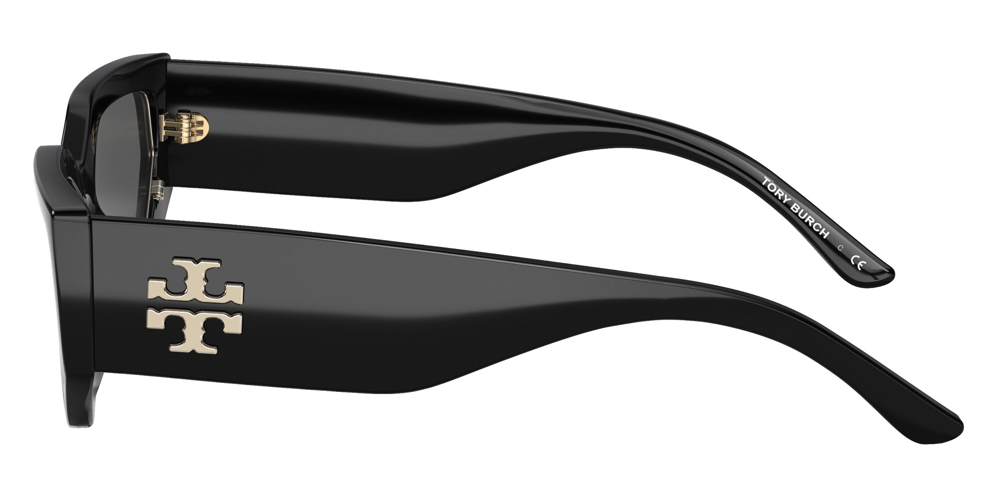 Tory Burch TY9070U 179187 55 - Black / Gray Solid #id:ty9070u179187_s:100110