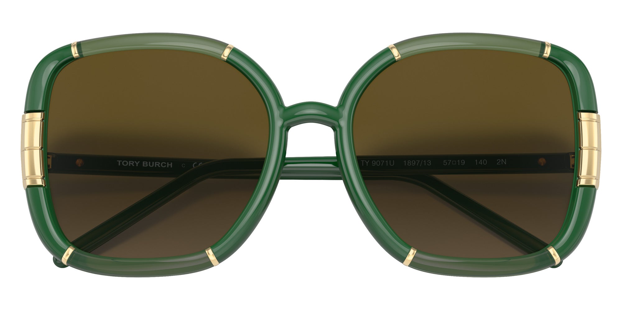 Tory Burch TY9071U 189713 57 - Transparent Olive/Olive / Olive Gradient #id:ty9071u189713_s:100120