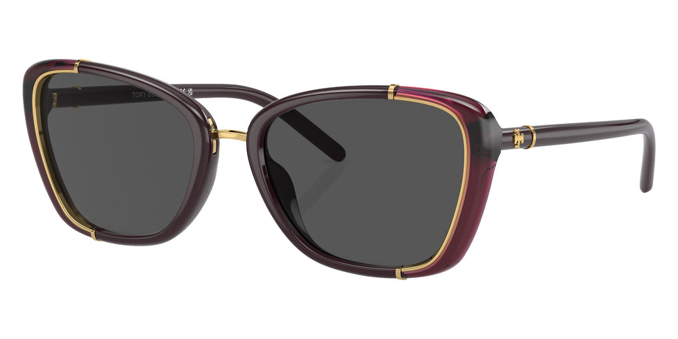 Tory Burch TY9074U 194887 54 - Burgundy / Dark Gray #id:ty9074u194887_s:100105