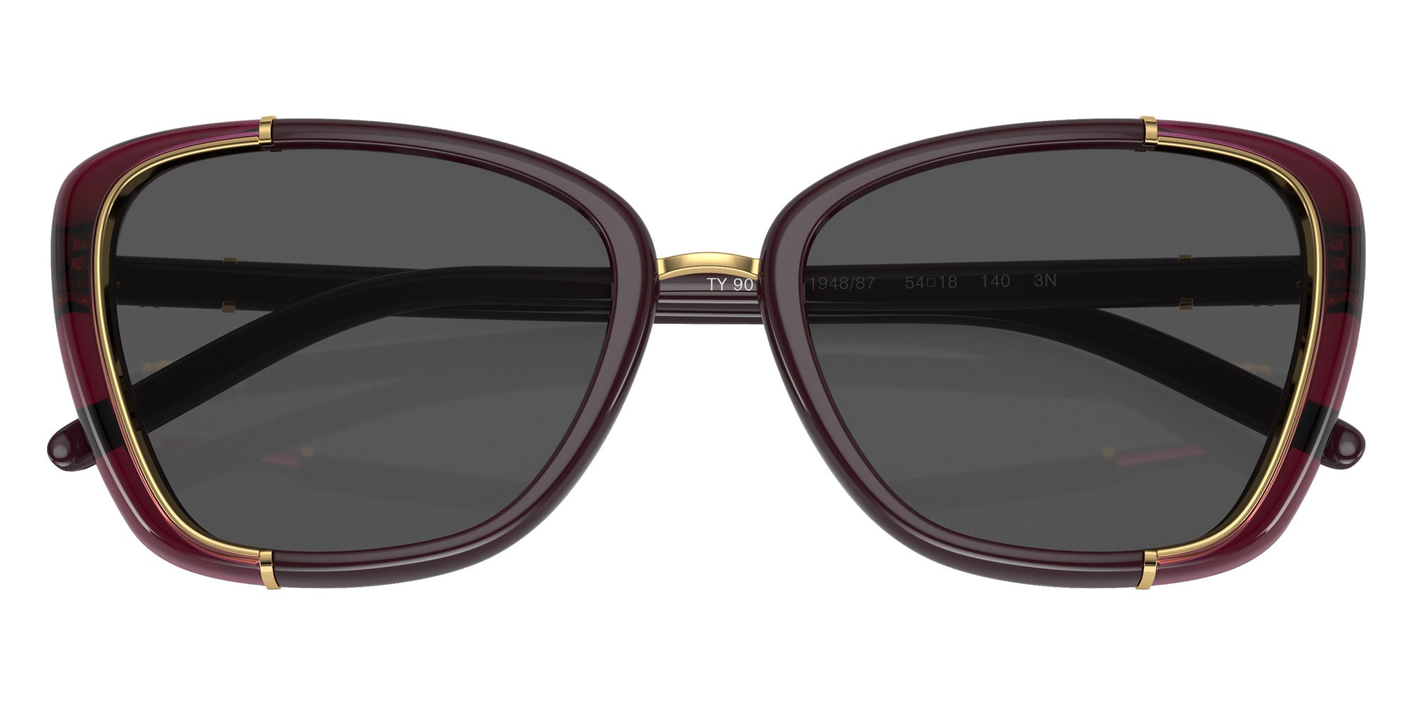 Tory Burch TY9074U 194887 54 - Burgundy / Dark Gray #id:ty9074u194887_s:100120